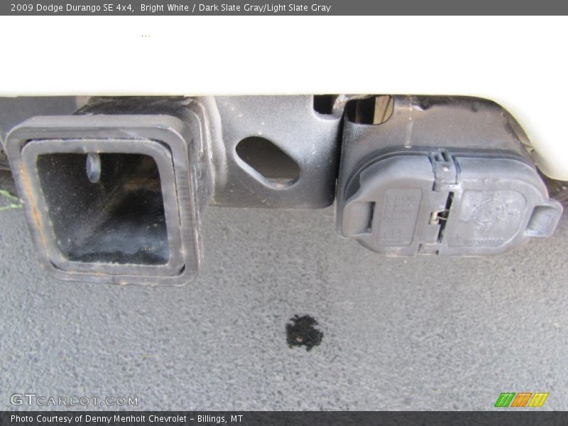 Bright White / Dark Slate Gray/Light Slate Gray 2009 Dodge Durango SE 4x4