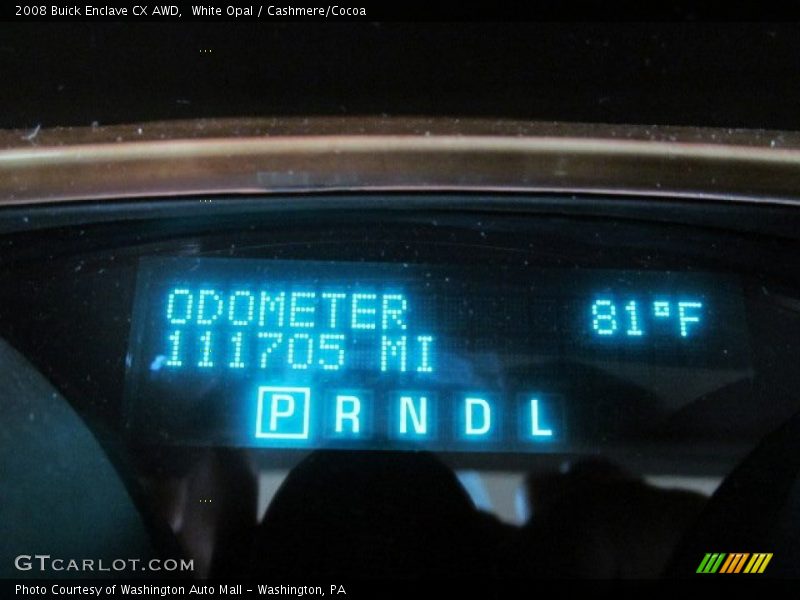 White Opal / Cashmere/Cocoa 2008 Buick Enclave CX AWD