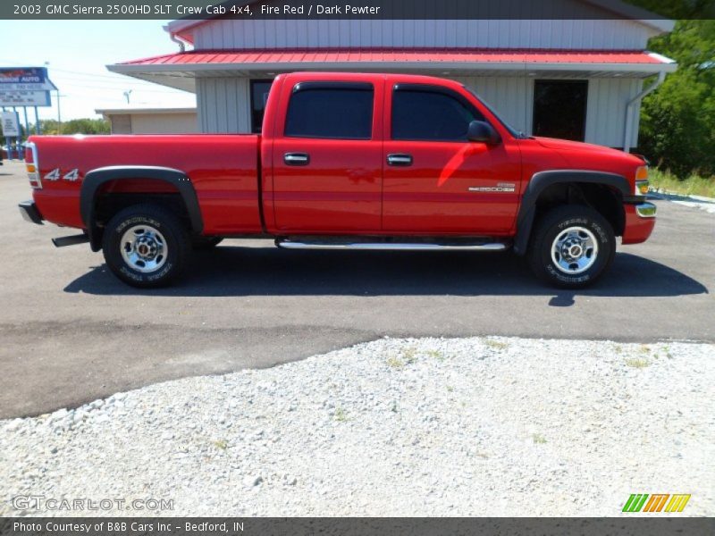 Fire Red / Dark Pewter 2003 GMC Sierra 2500HD SLT Crew Cab 4x4