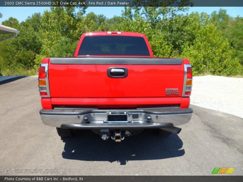 Fire Red / Dark Pewter 2003 GMC Sierra 2500HD SLT Crew Cab 4x4