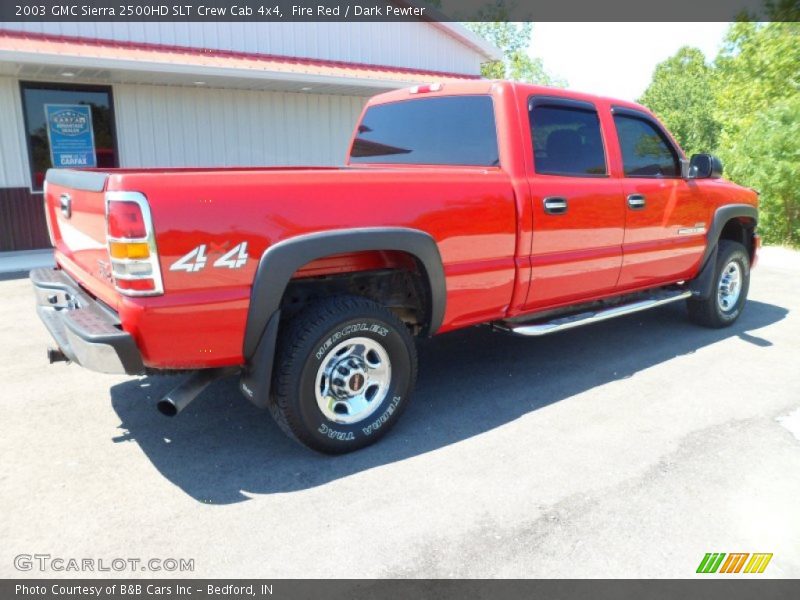 Fire Red / Dark Pewter 2003 GMC Sierra 2500HD SLT Crew Cab 4x4