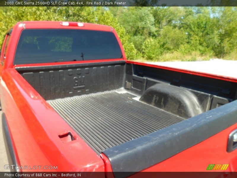 Fire Red / Dark Pewter 2003 GMC Sierra 2500HD SLT Crew Cab 4x4