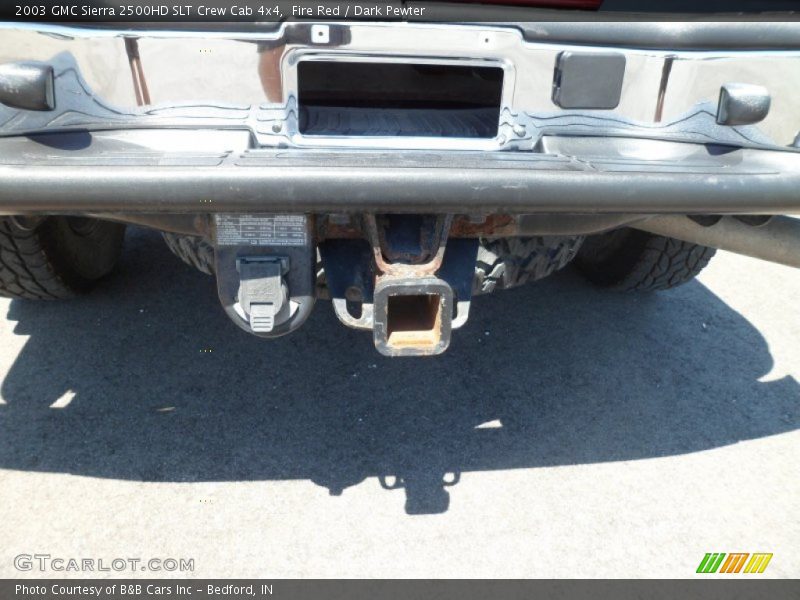 Fire Red / Dark Pewter 2003 GMC Sierra 2500HD SLT Crew Cab 4x4