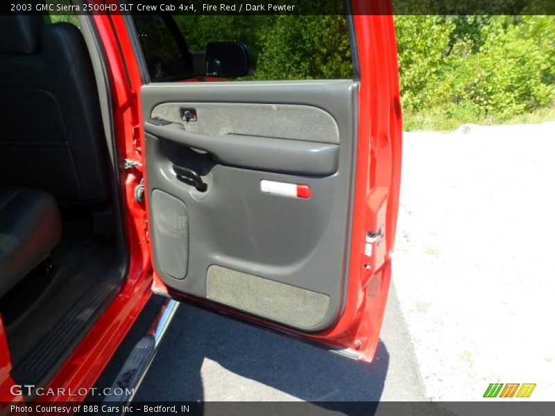 Fire Red / Dark Pewter 2003 GMC Sierra 2500HD SLT Crew Cab 4x4