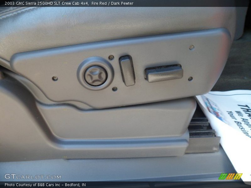 Fire Red / Dark Pewter 2003 GMC Sierra 2500HD SLT Crew Cab 4x4