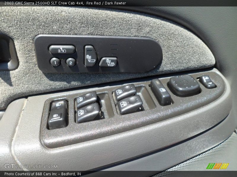 Fire Red / Dark Pewter 2003 GMC Sierra 2500HD SLT Crew Cab 4x4