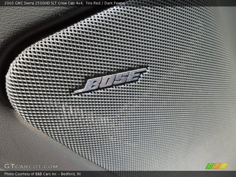 Fire Red / Dark Pewter 2003 GMC Sierra 2500HD SLT Crew Cab 4x4