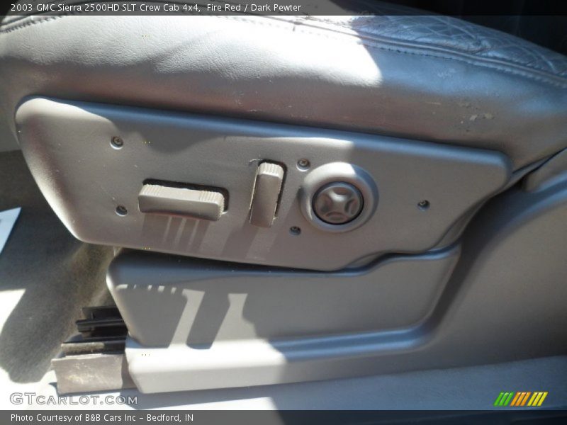 Fire Red / Dark Pewter 2003 GMC Sierra 2500HD SLT Crew Cab 4x4