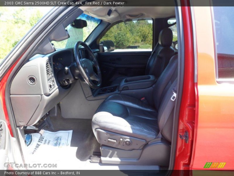 Fire Red / Dark Pewter 2003 GMC Sierra 2500HD SLT Crew Cab 4x4