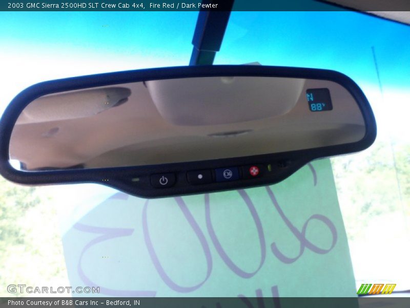 Fire Red / Dark Pewter 2003 GMC Sierra 2500HD SLT Crew Cab 4x4