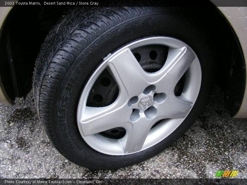 Desert Sand Mica / Stone Gray 2003 Toyota Matrix
