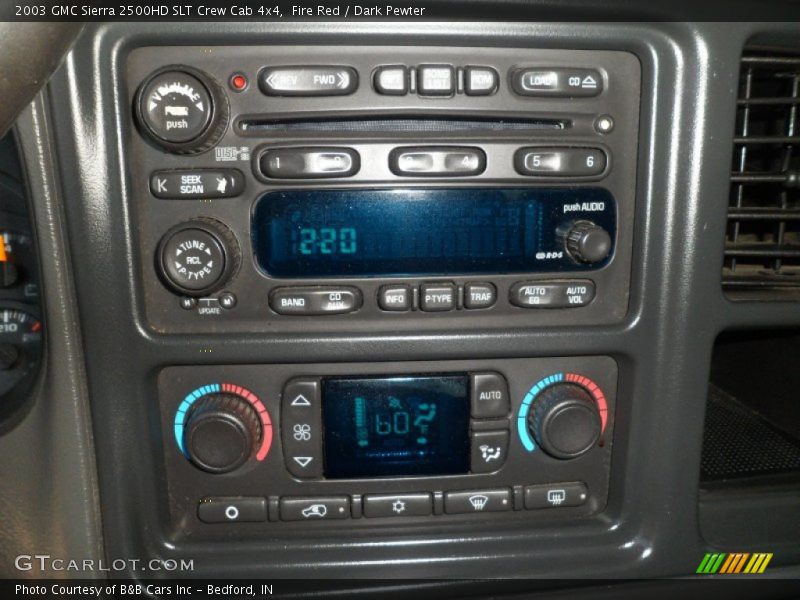 Fire Red / Dark Pewter 2003 GMC Sierra 2500HD SLT Crew Cab 4x4