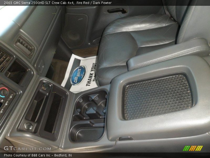 Fire Red / Dark Pewter 2003 GMC Sierra 2500HD SLT Crew Cab 4x4