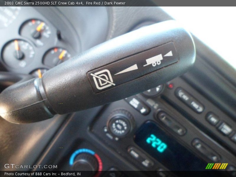 Fire Red / Dark Pewter 2003 GMC Sierra 2500HD SLT Crew Cab 4x4