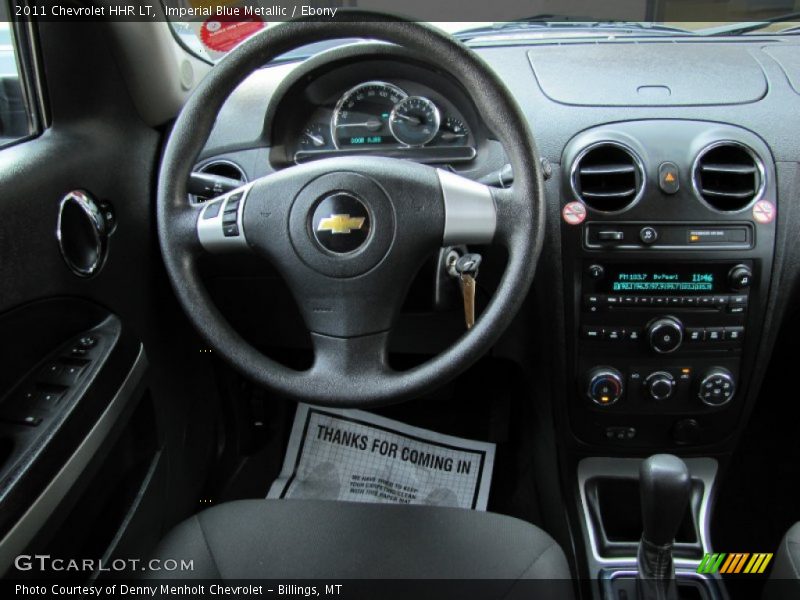 Imperial Blue Metallic / Ebony 2011 Chevrolet HHR LT