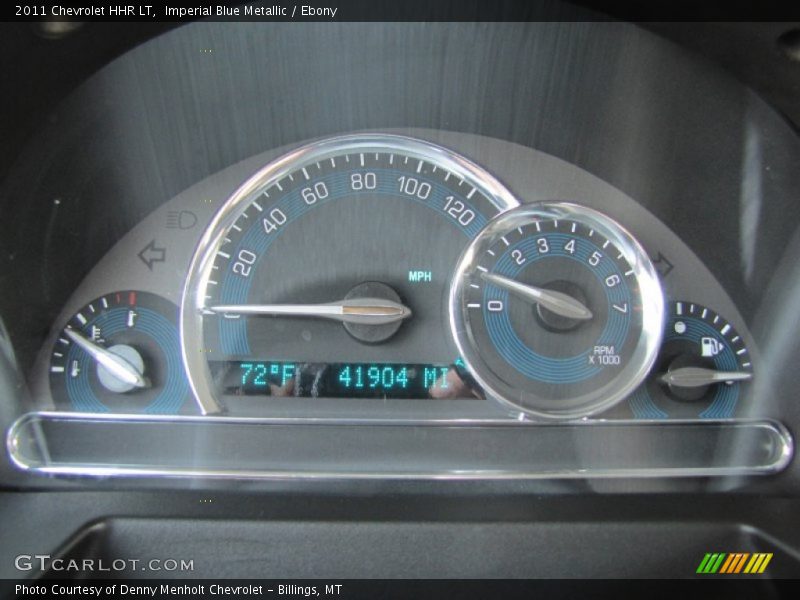 Imperial Blue Metallic / Ebony 2011 Chevrolet HHR LT
