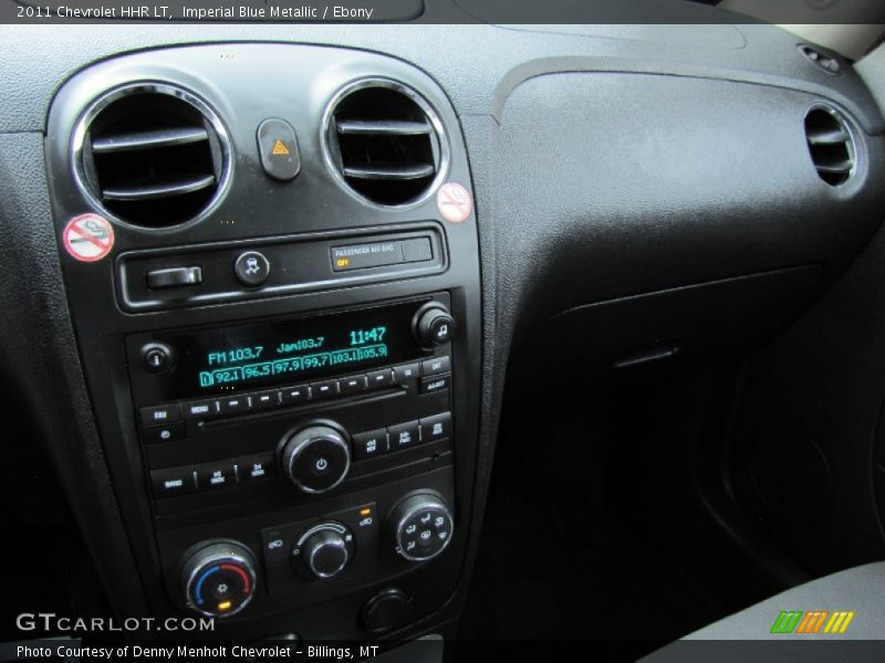Imperial Blue Metallic / Ebony 2011 Chevrolet HHR LT