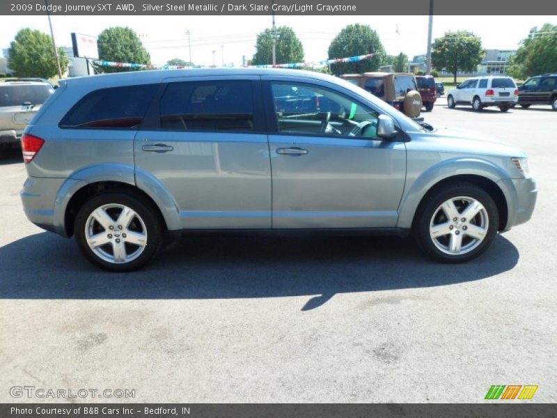 Silver Steel Metallic / Dark Slate Gray/Light Graystone 2009 Dodge Journey SXT AWD