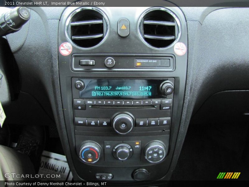 Imperial Blue Metallic / Ebony 2011 Chevrolet HHR LT