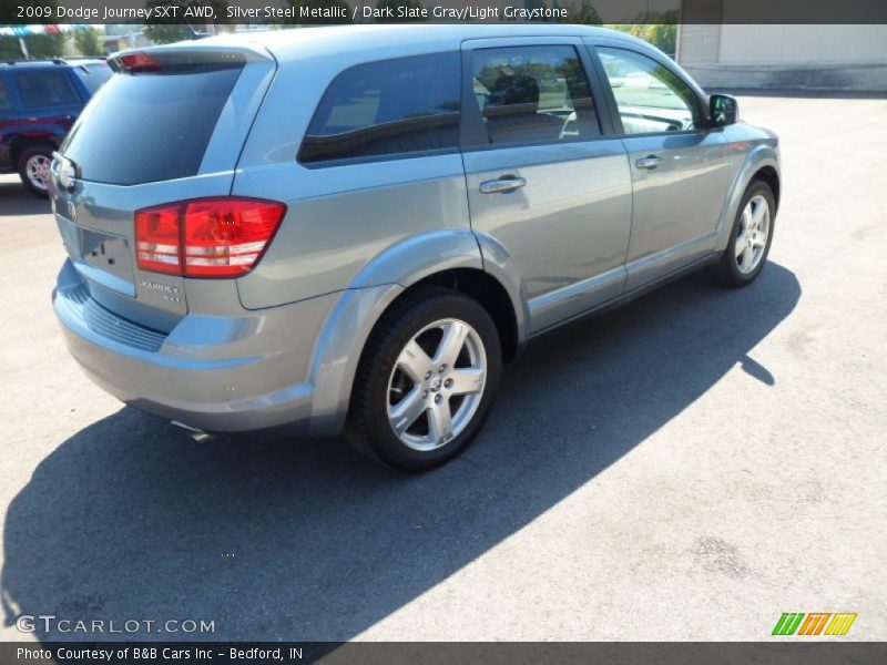 Silver Steel Metallic / Dark Slate Gray/Light Graystone 2009 Dodge Journey SXT AWD