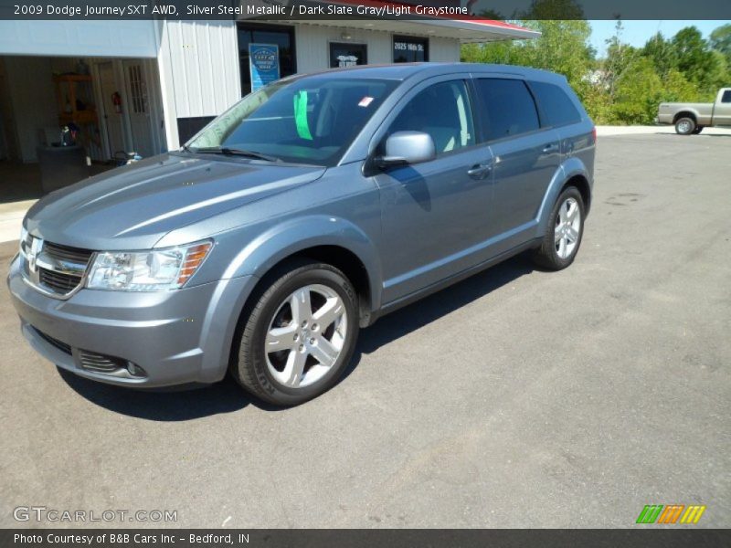 Silver Steel Metallic / Dark Slate Gray/Light Graystone 2009 Dodge Journey SXT AWD