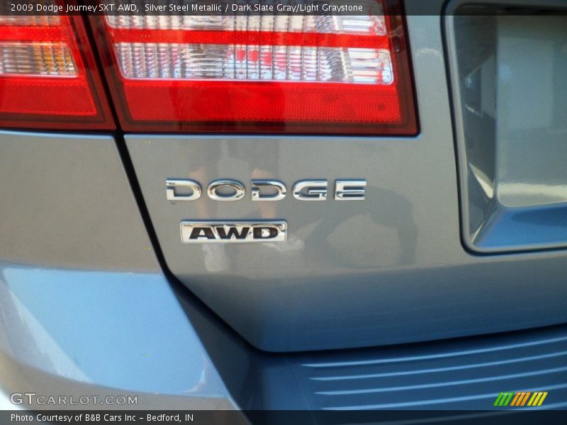 Silver Steel Metallic / Dark Slate Gray/Light Graystone 2009 Dodge Journey SXT AWD