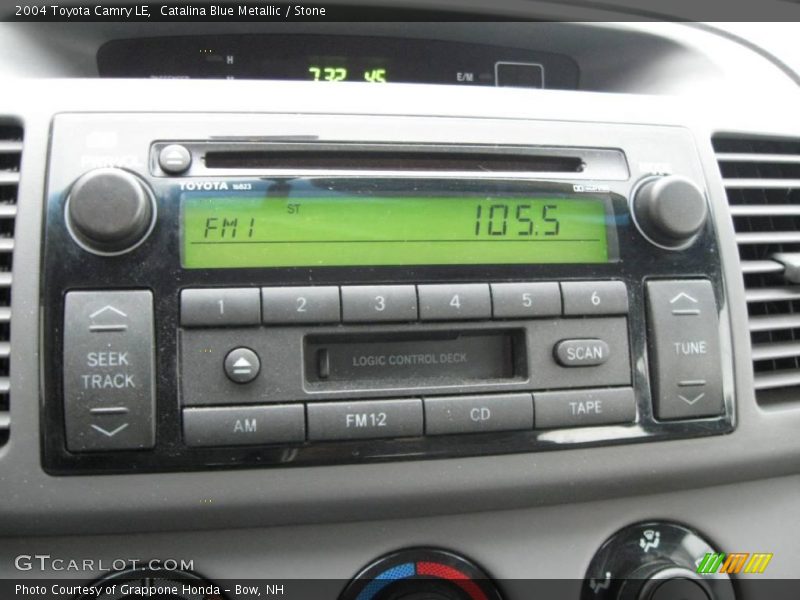 Catalina Blue Metallic / Stone 2004 Toyota Camry LE