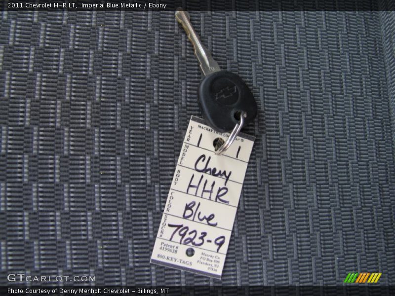 Imperial Blue Metallic / Ebony 2011 Chevrolet HHR LT