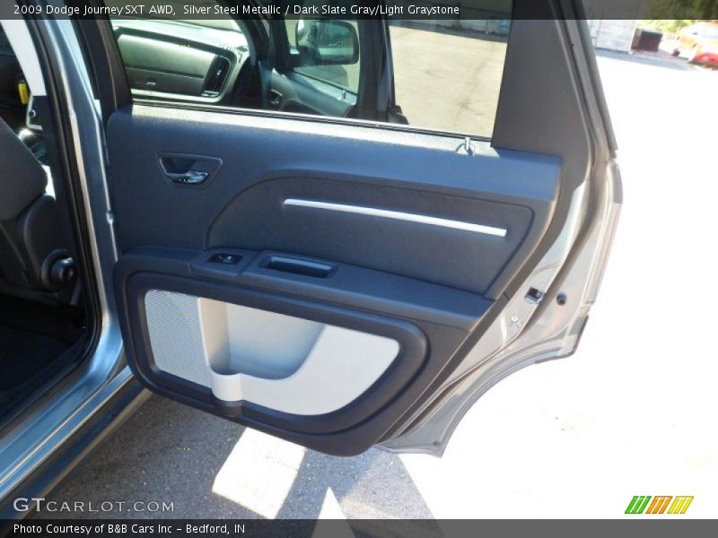 Silver Steel Metallic / Dark Slate Gray/Light Graystone 2009 Dodge Journey SXT AWD