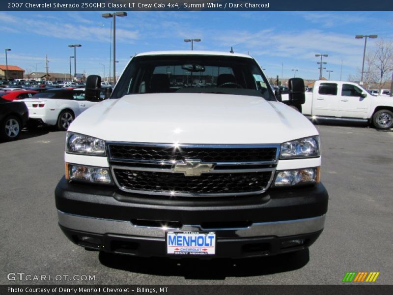 Summit White / Dark Charcoal 2007 Chevrolet Silverado 2500HD Classic LT Crew Cab 4x4