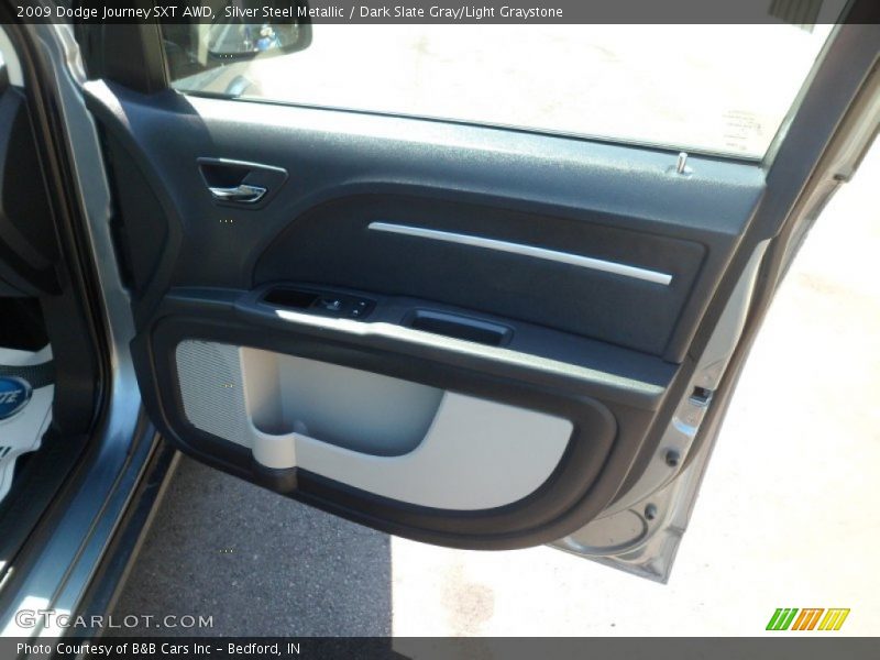 Silver Steel Metallic / Dark Slate Gray/Light Graystone 2009 Dodge Journey SXT AWD