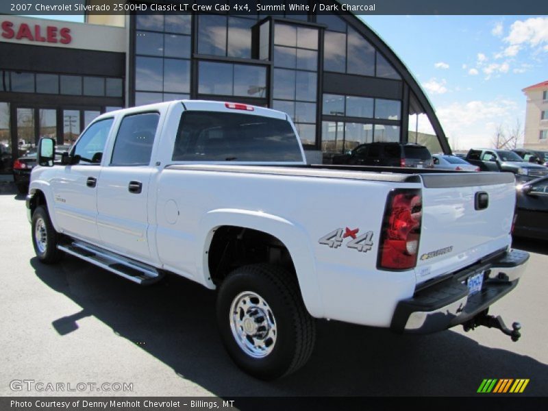 Summit White / Dark Charcoal 2007 Chevrolet Silverado 2500HD Classic LT Crew Cab 4x4