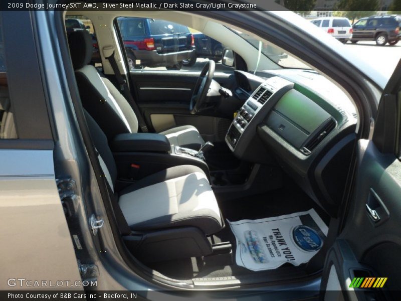 Silver Steel Metallic / Dark Slate Gray/Light Graystone 2009 Dodge Journey SXT AWD