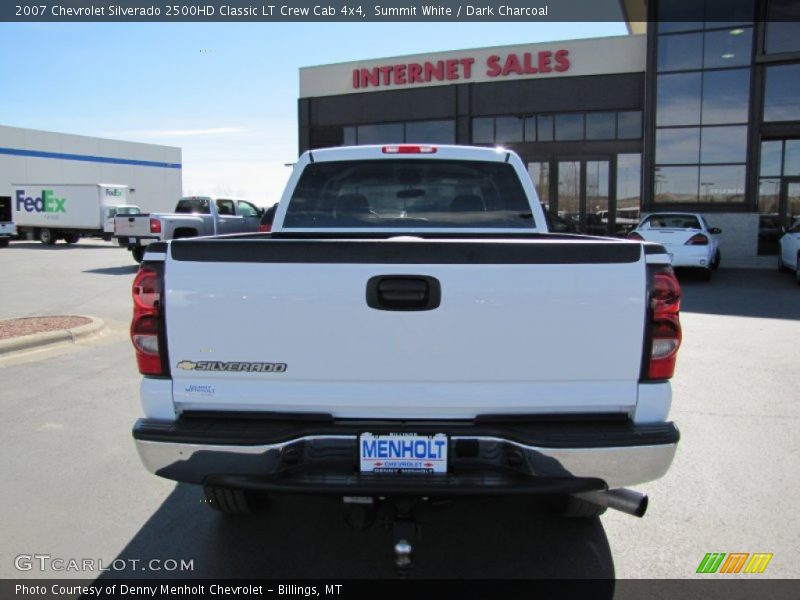 Summit White / Dark Charcoal 2007 Chevrolet Silverado 2500HD Classic LT Crew Cab 4x4
