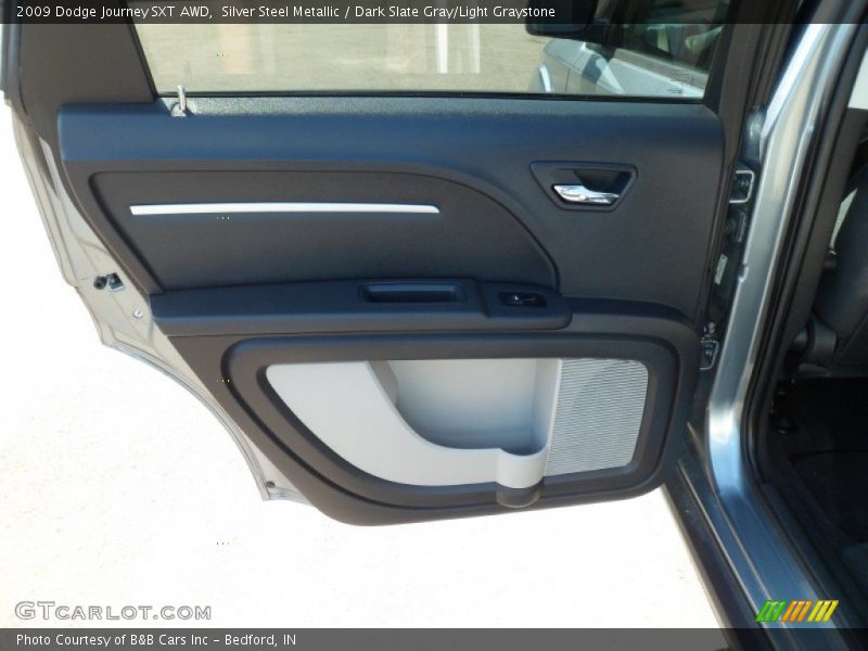Silver Steel Metallic / Dark Slate Gray/Light Graystone 2009 Dodge Journey SXT AWD