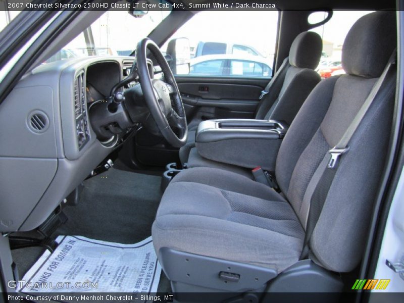 Summit White / Dark Charcoal 2007 Chevrolet Silverado 2500HD Classic LT Crew Cab 4x4