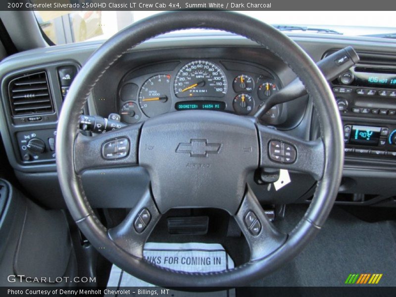 Summit White / Dark Charcoal 2007 Chevrolet Silverado 2500HD Classic LT Crew Cab 4x4