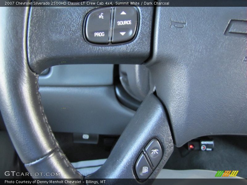 Summit White / Dark Charcoal 2007 Chevrolet Silverado 2500HD Classic LT Crew Cab 4x4