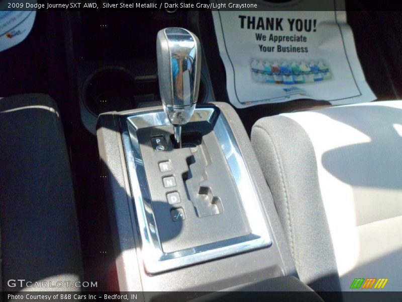 Silver Steel Metallic / Dark Slate Gray/Light Graystone 2009 Dodge Journey SXT AWD