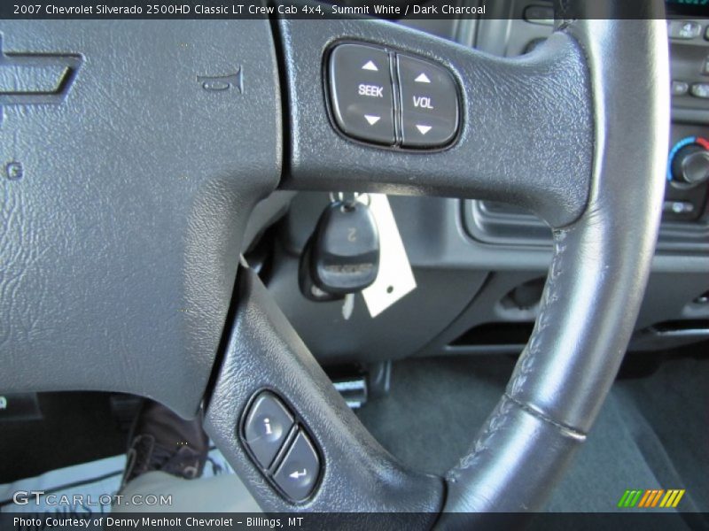 Summit White / Dark Charcoal 2007 Chevrolet Silverado 2500HD Classic LT Crew Cab 4x4