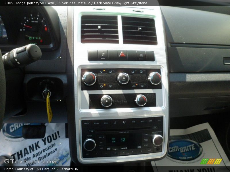 Silver Steel Metallic / Dark Slate Gray/Light Graystone 2009 Dodge Journey SXT AWD