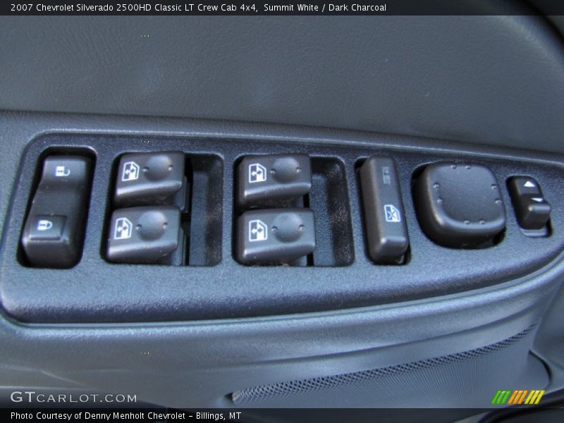 Summit White / Dark Charcoal 2007 Chevrolet Silverado 2500HD Classic LT Crew Cab 4x4
