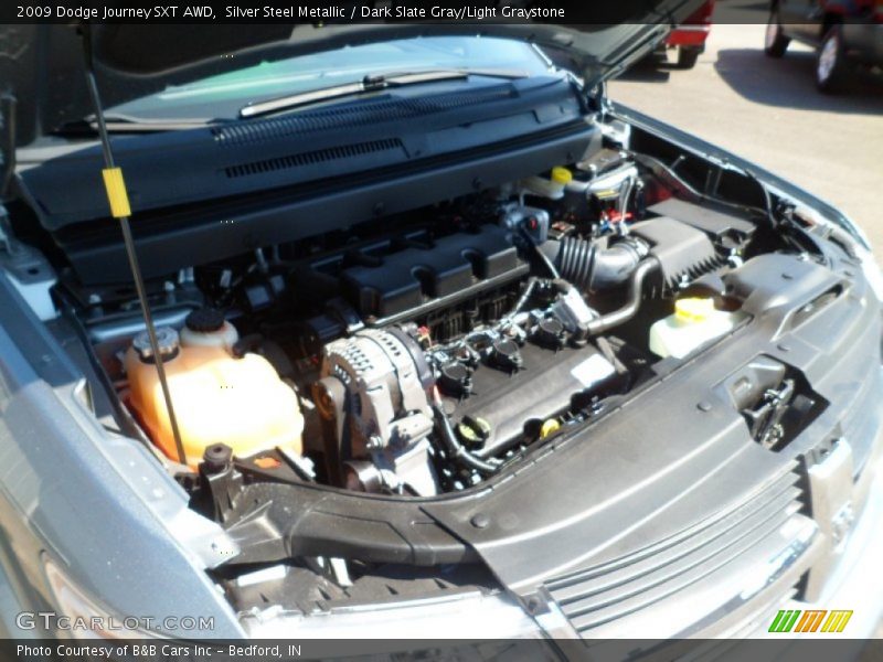 Silver Steel Metallic / Dark Slate Gray/Light Graystone 2009 Dodge Journey SXT AWD