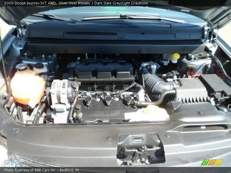 Silver Steel Metallic / Dark Slate Gray/Light Graystone 2009 Dodge Journey SXT AWD