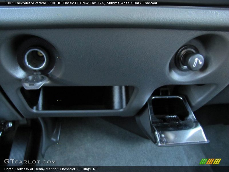 Summit White / Dark Charcoal 2007 Chevrolet Silverado 2500HD Classic LT Crew Cab 4x4