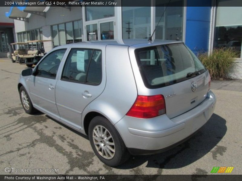 Reflex Silver Metallic / Grey 2004 Volkswagen Golf GLS 4 Door