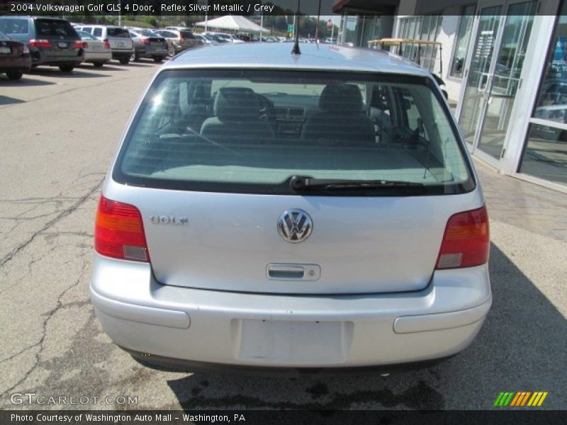 Reflex Silver Metallic / Grey 2004 Volkswagen Golf GLS 4 Door