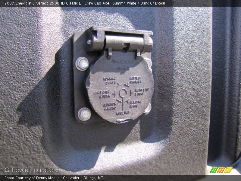 Summit White / Dark Charcoal 2007 Chevrolet Silverado 2500HD Classic LT Crew Cab 4x4