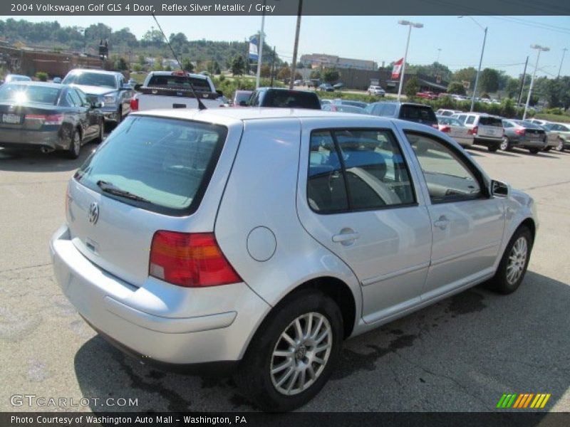 Reflex Silver Metallic / Grey 2004 Volkswagen Golf GLS 4 Door