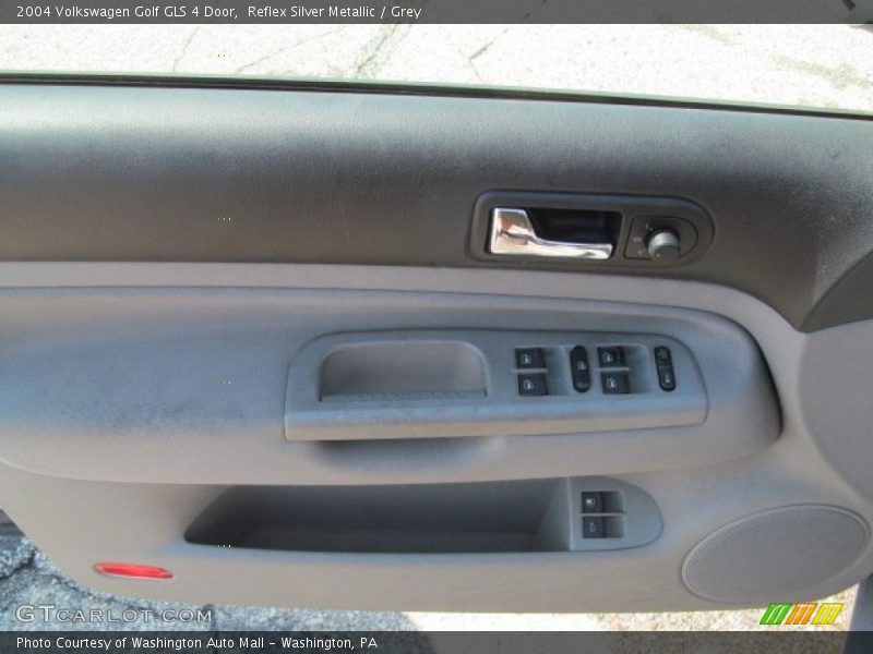 Reflex Silver Metallic / Grey 2004 Volkswagen Golf GLS 4 Door